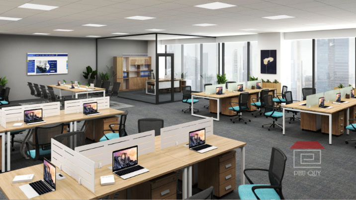 Không gian nhân viên